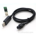 FTDI-RS232 MOLEX 진단 케이블 Tesla 차량에서 USB